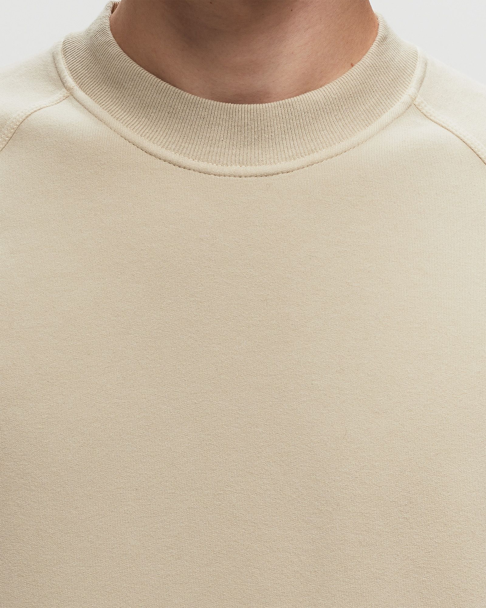 GHOST STRETCH ORGANIC COTTON FLEECE SWEATSHIRT