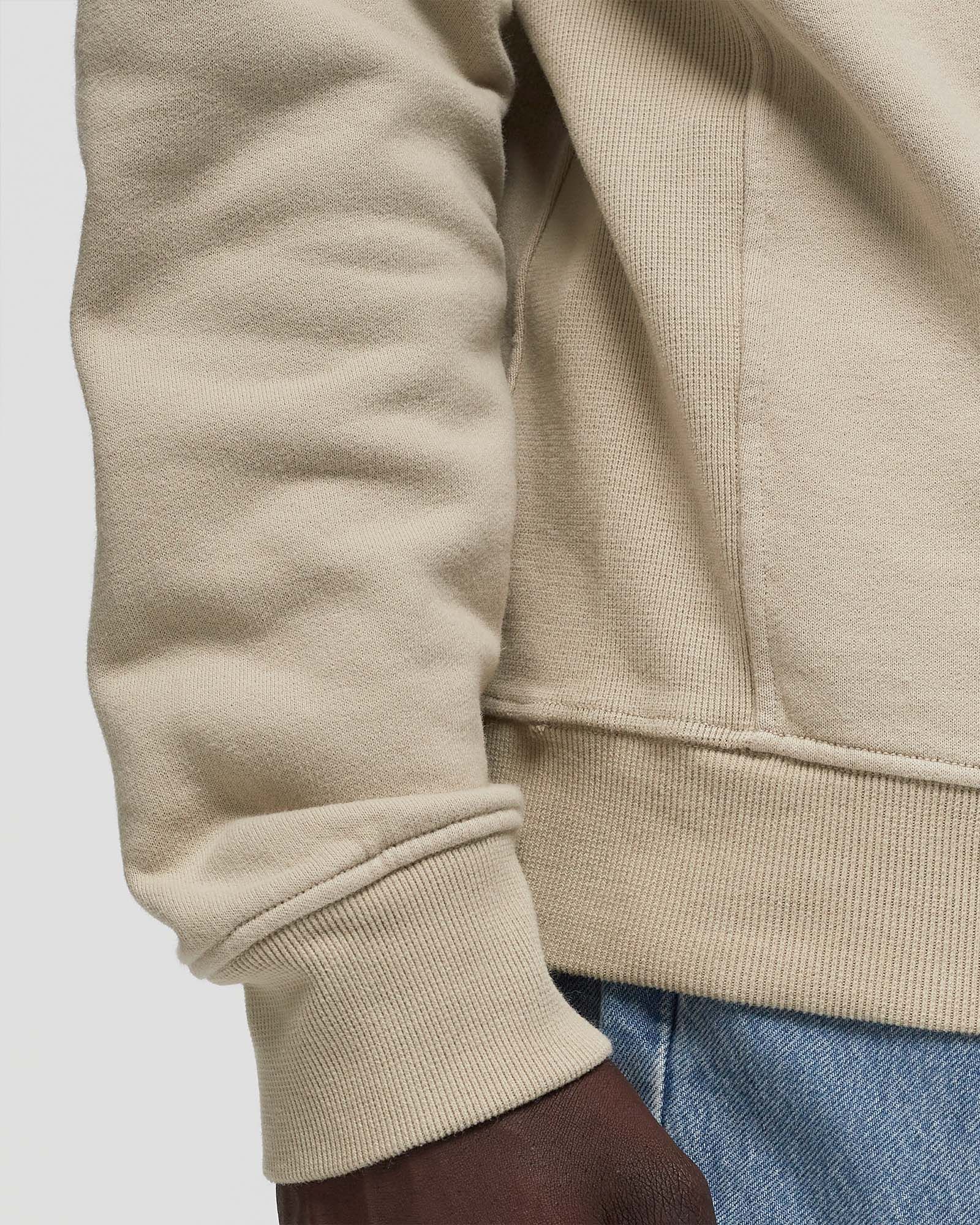 Stone Island BRUSHED ORGANIC COTTON FLEECE HALT ZIP