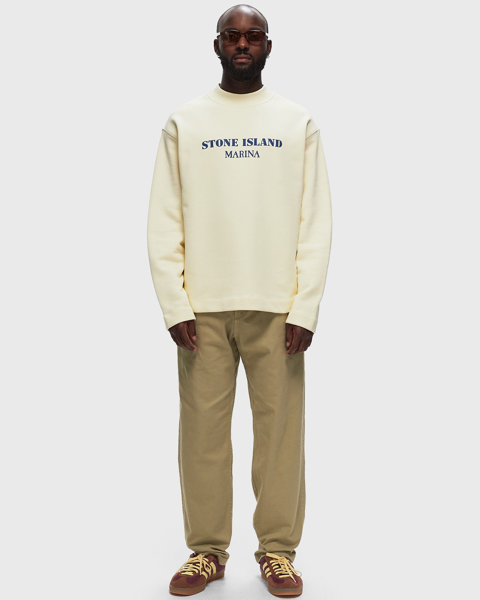 MARINA COTTON FLEECE SWEATSHIRT