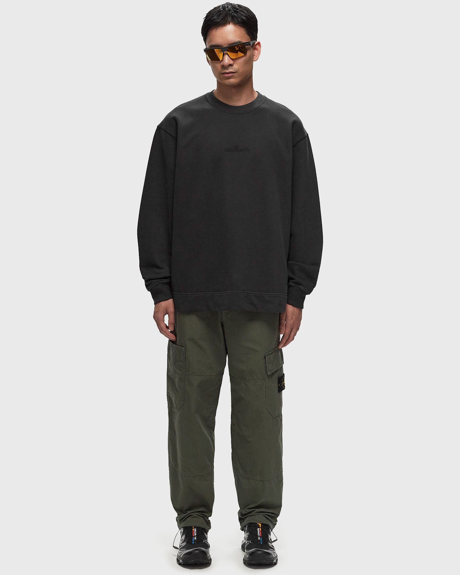 COTTON FLEECE CREWNECK SWEATSHIRT