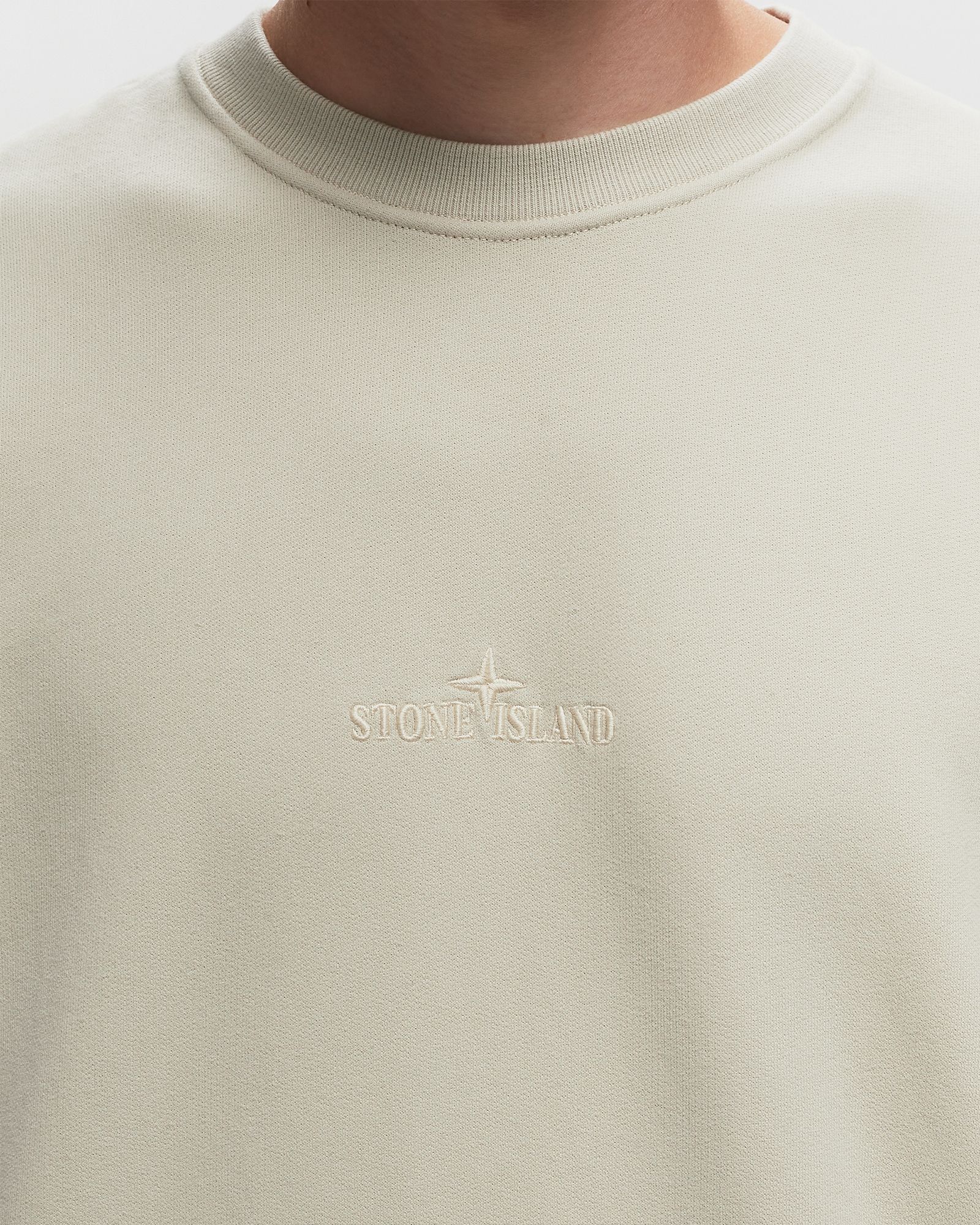 COTTON FLEECE CREWNECK SWEATSHIRT