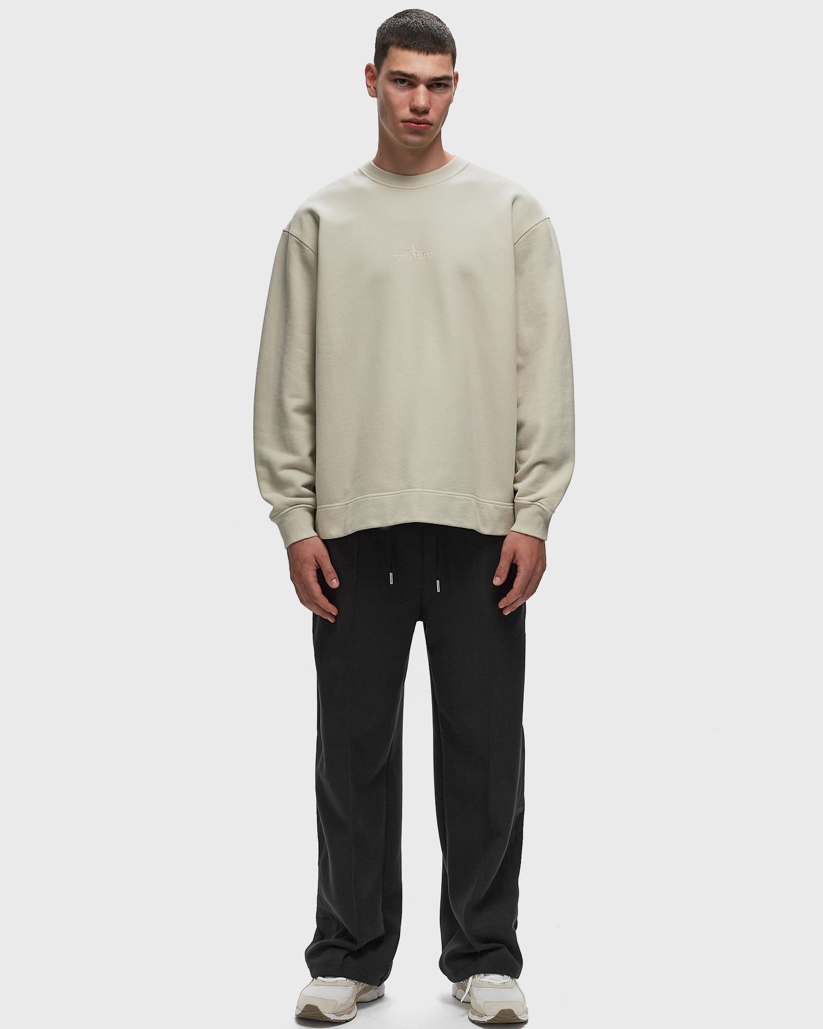 COTTON FLEECE CREWNECK SWEATSHIRT