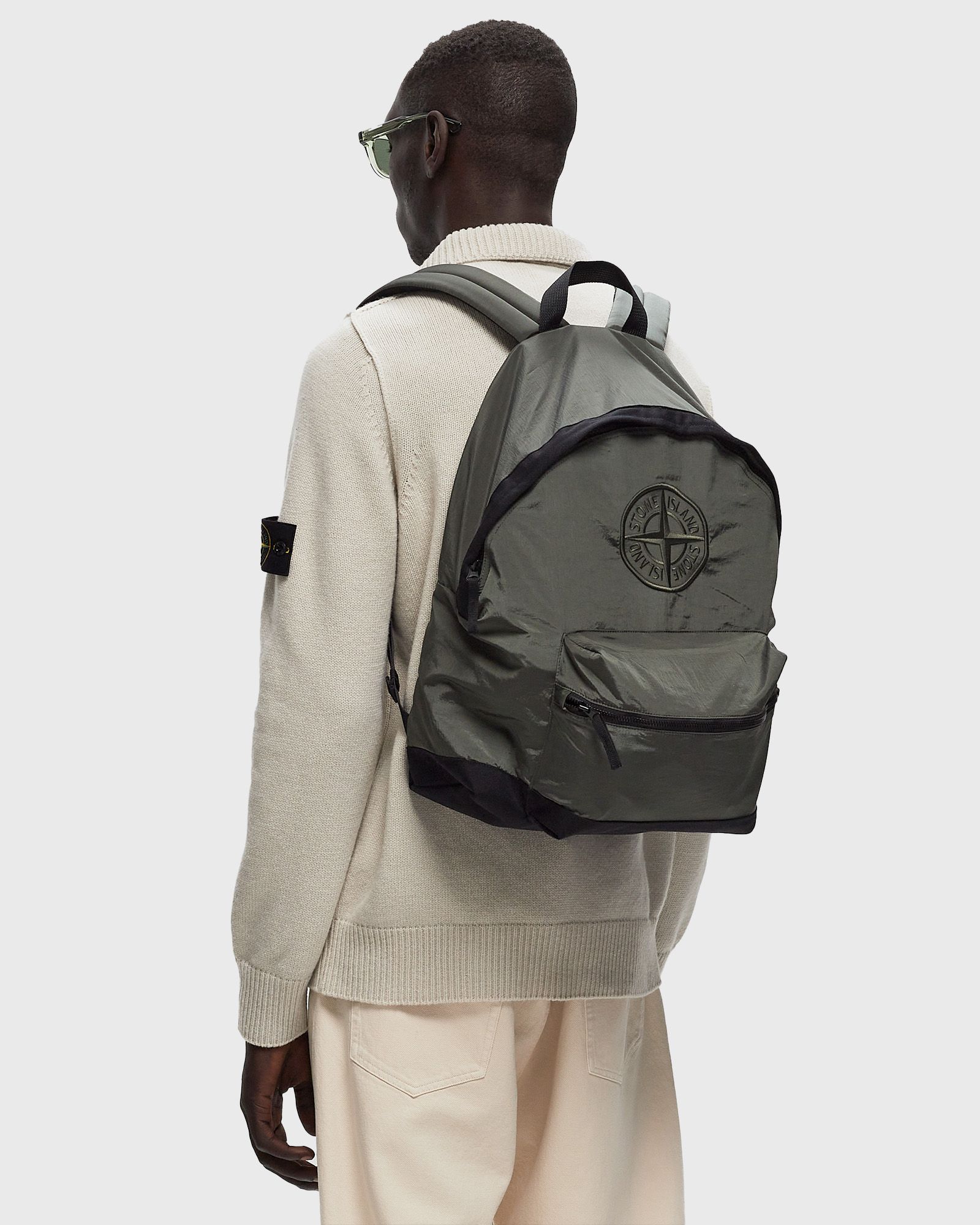 NYLON METAL IN ECONYL BACKPACK