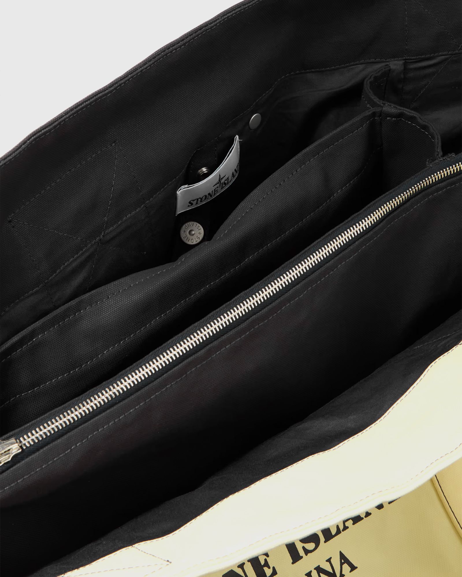 PLATED COTTON CANVAS MAXI TOTE BAG