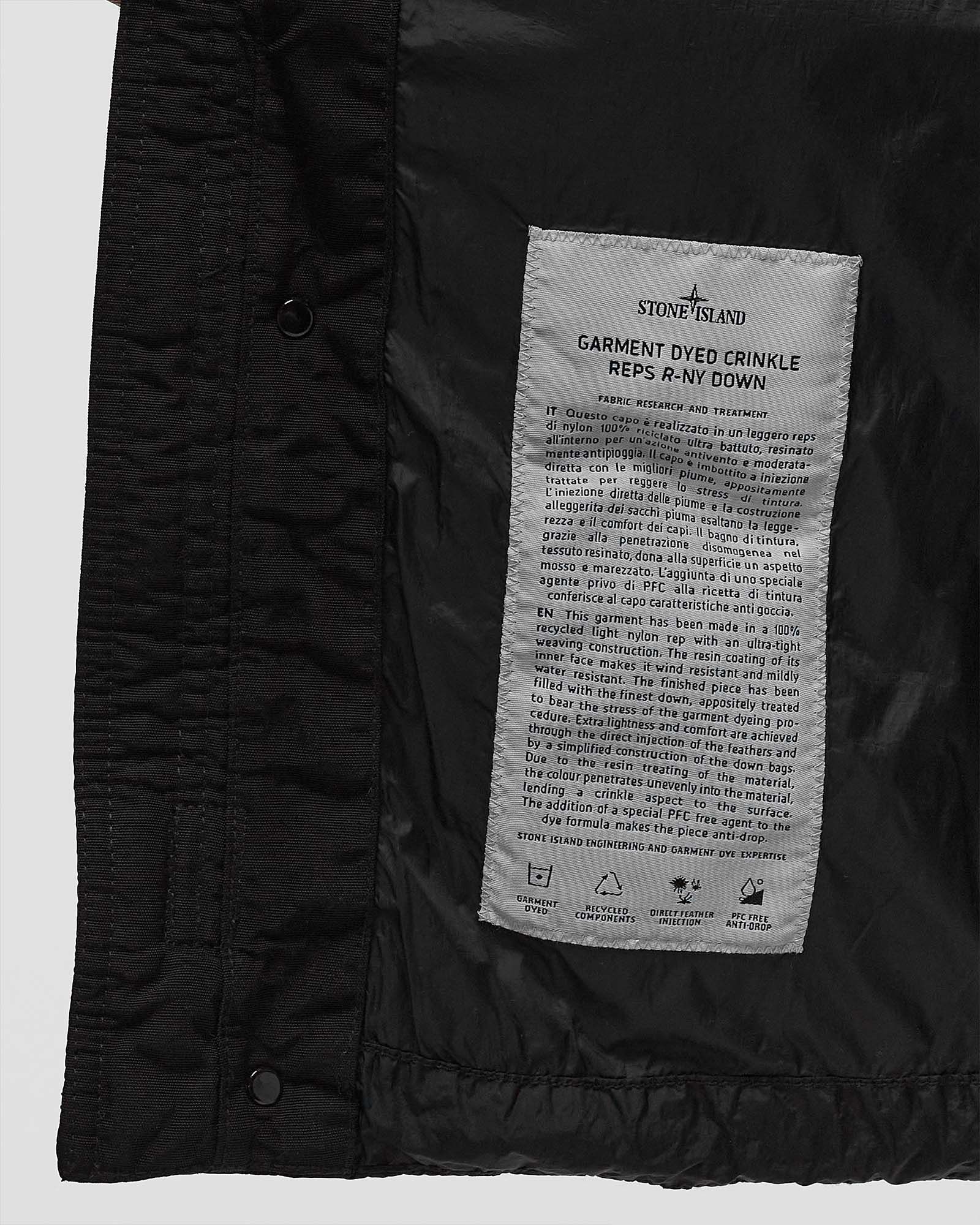 CRINKLE REPS R-NY DOWN VEST