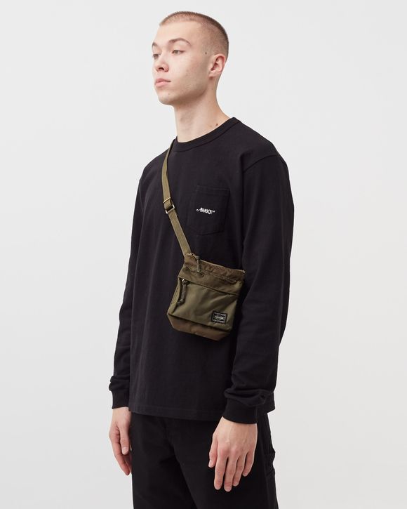 Porter-Yoshida & Co. Force Small Shoulder Bag Black at