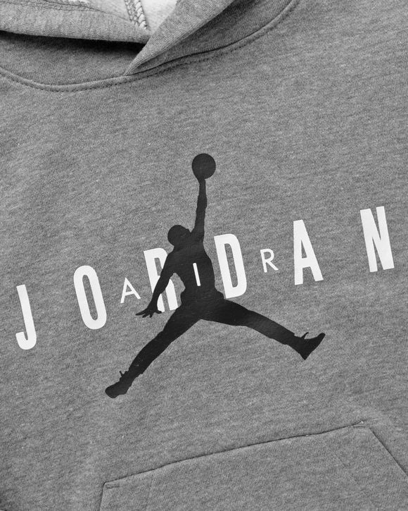 Jordan JORDAN ESSENTIALS PULL OVER SET Grey - CARBON HEATHER