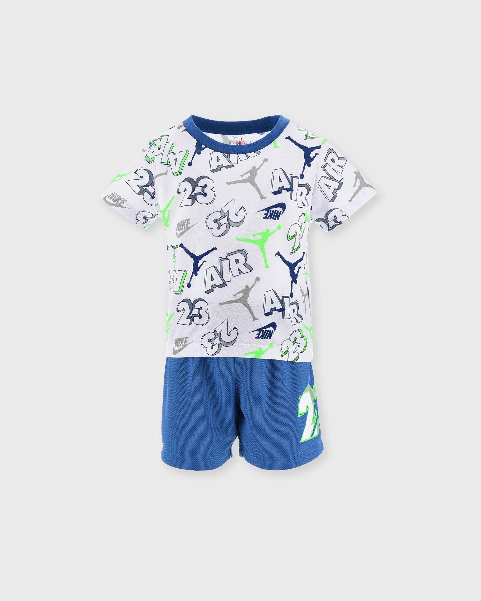 JORDAN  AIR JUMBLED SHORT SET