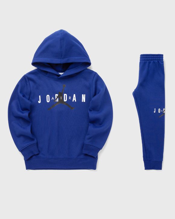 Blue on sale jordan sweatshirt