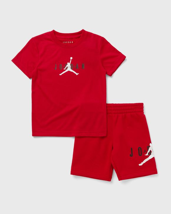 Red hot sale jordan shorts