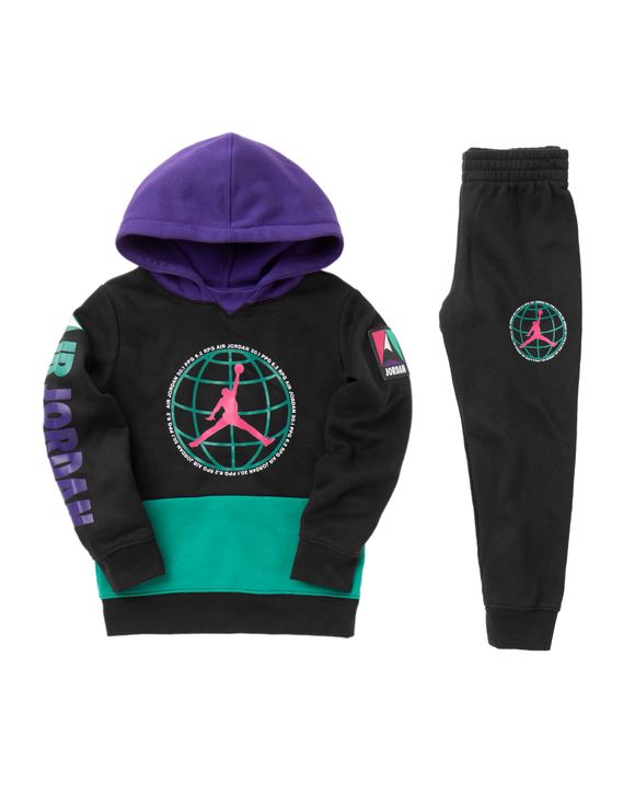 Jordan JORDAN MOUNTAINSIDE FLEECE TRACKSUIT SET Black BSTN Store