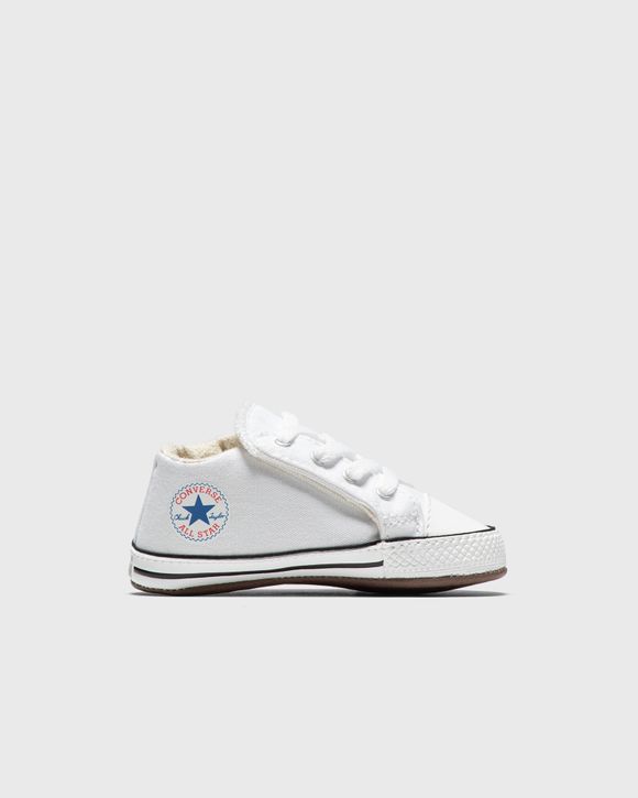 White baby deals converse size 3