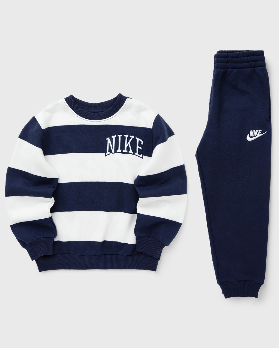 Nike NKN N NSW CLUB SNL STRIPE CREW Blue BSTN Store