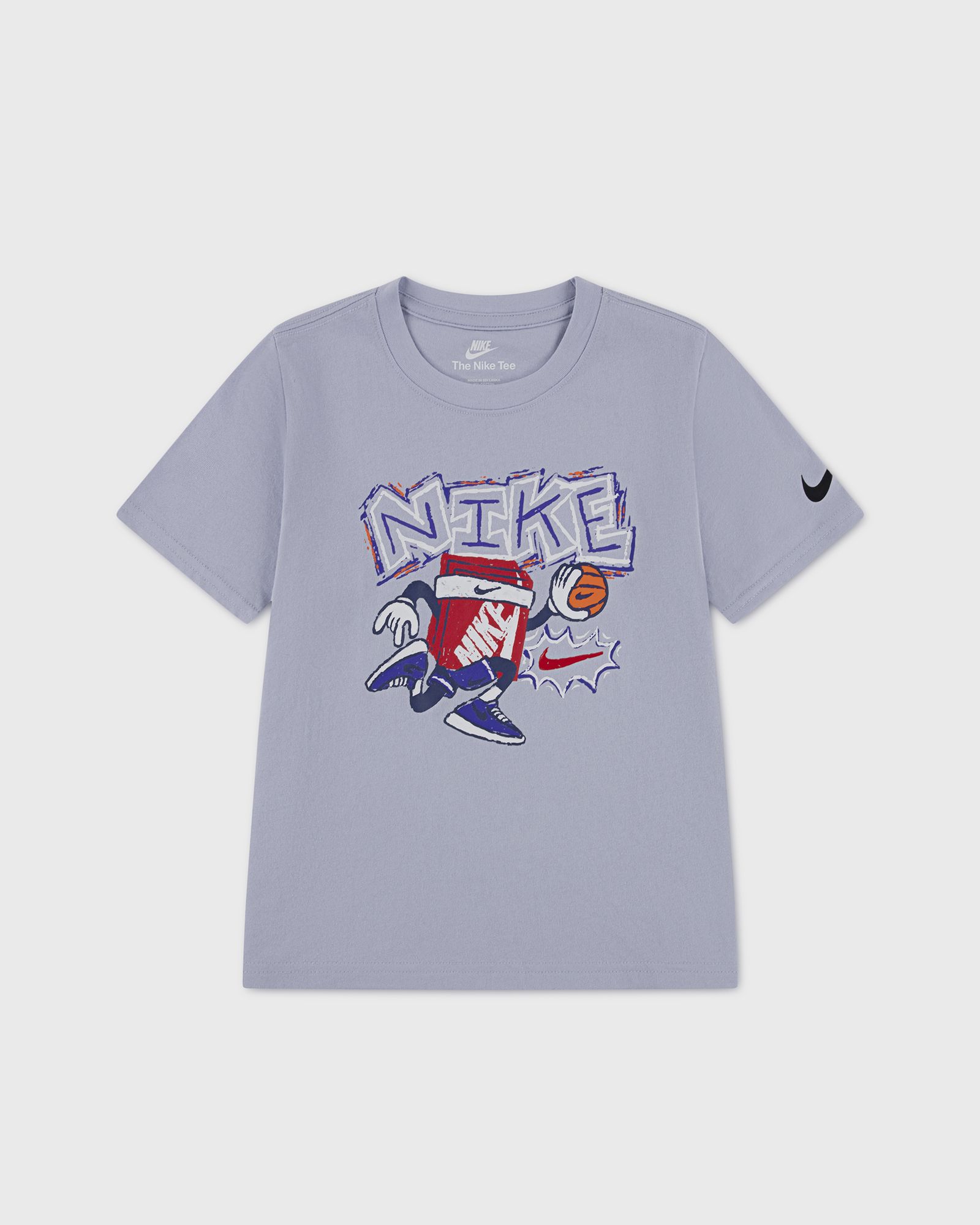 CHALKY BOXY BBALL TEE