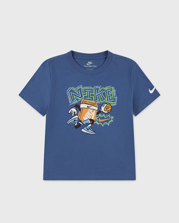 CHALKY BOXY BBALL TEE