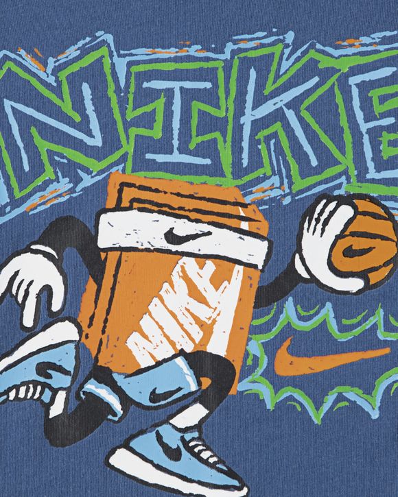 CHALKY BOXY BBALL TEE