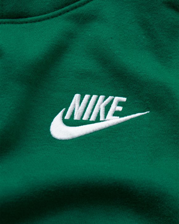 Nike Hoodie Club Fleece Po Swoosh Bronco Head G Green