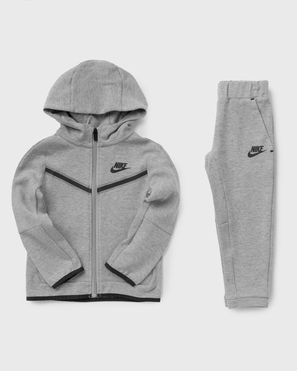 Jordan TECH FLEECE SET Grey DK GREY HEATHER