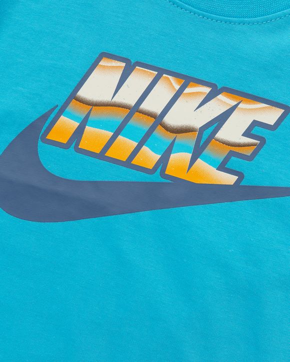 SS FUTURA Store Blue SCAPE STRIPE Nike TEE BSTN |