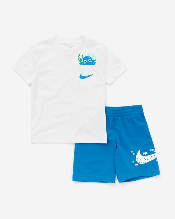 Nike Sportswear Coral Reef Jersey Tee and Shorts Set Baby 2-piece