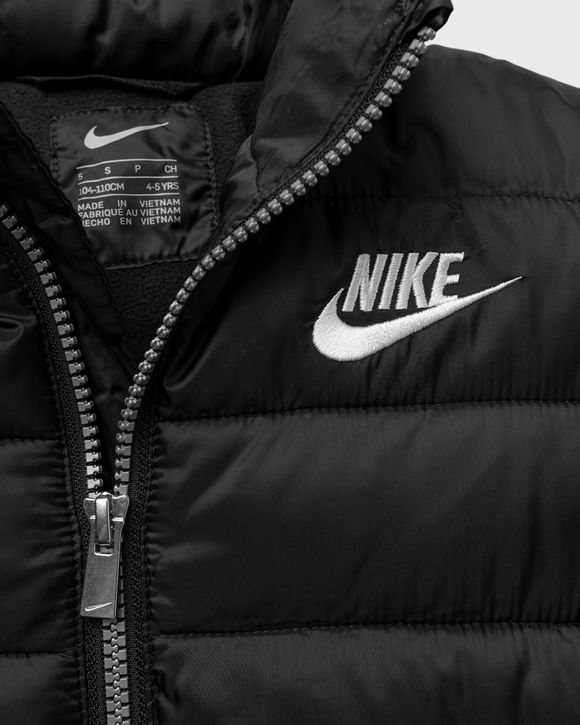 Nike Sportswear Winter Jacket Padded Coat Black/Pink Size XS 6-8 Years