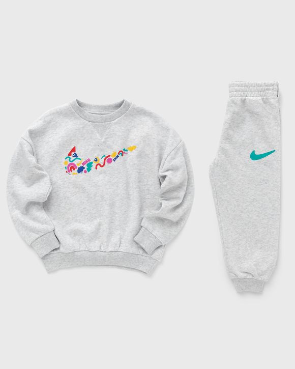 Nike ALL OVER PRINT FLEECE SET Store Grey JOGGER BSTN 