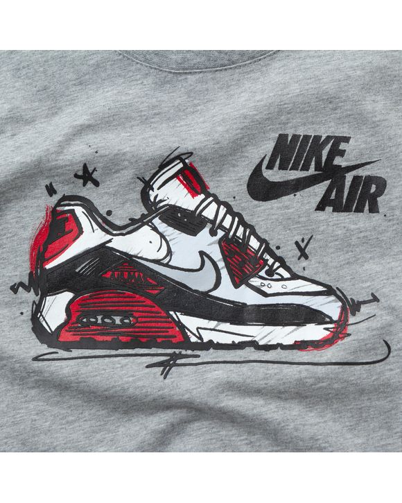 Nike AIR MAX SKETCH TEE Grey BSTN Store