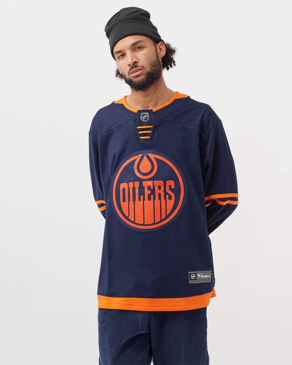 Edmonton Oilers Fanatics Branded Royal Breakaway - Blank Jersey