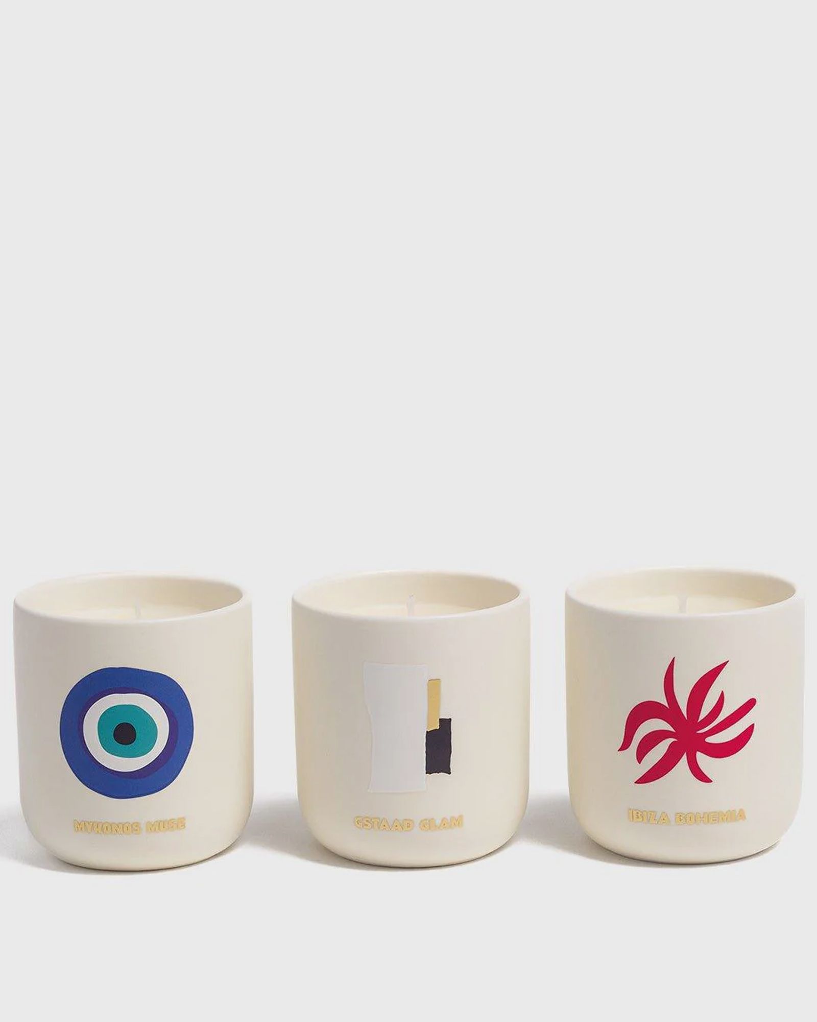 Travel From Home Mini Scented Candle Set