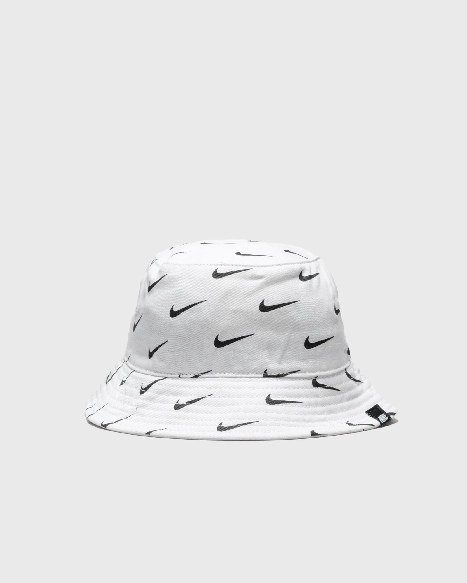 SWOOSH PRINT BUCKET HAT