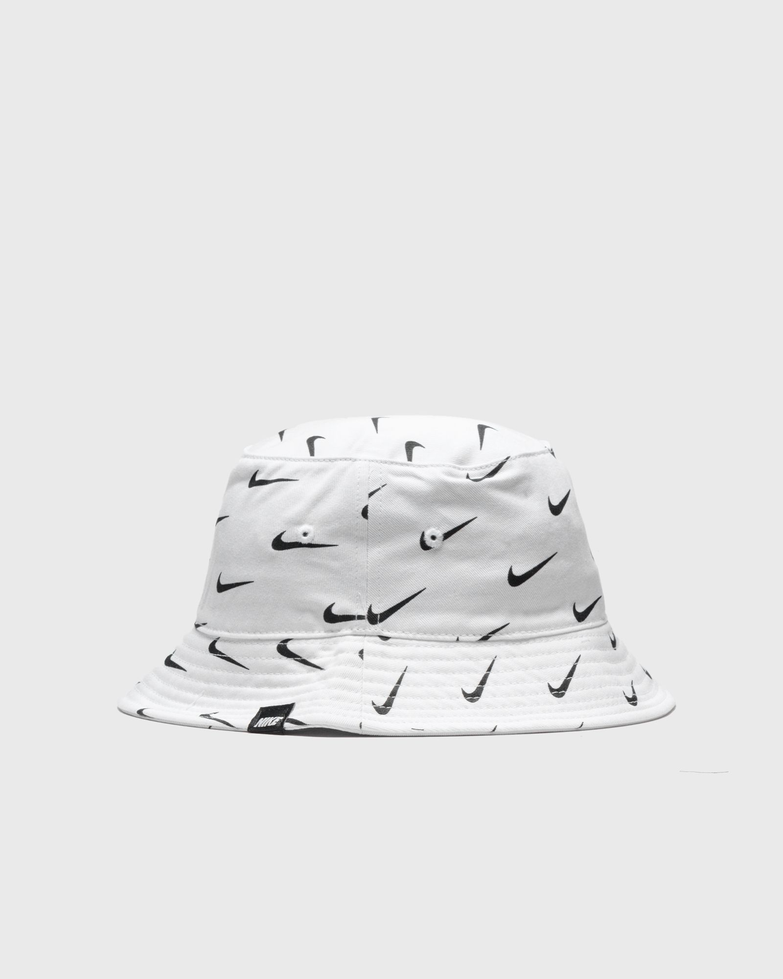 SWOOSH PRINT BUCKET HAT