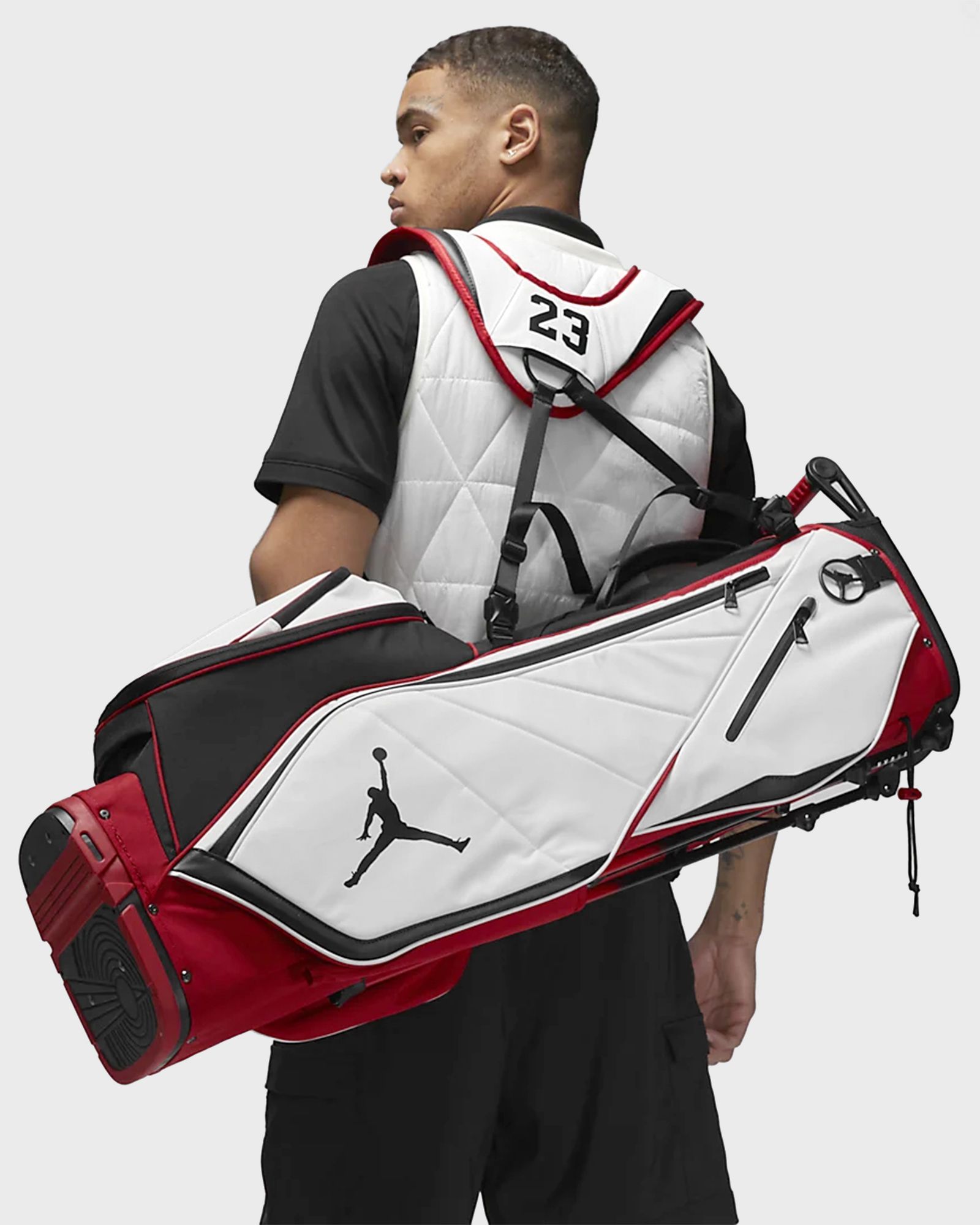 Jordan Jordan Fade Away Golfbag Red White | BSTN Store
