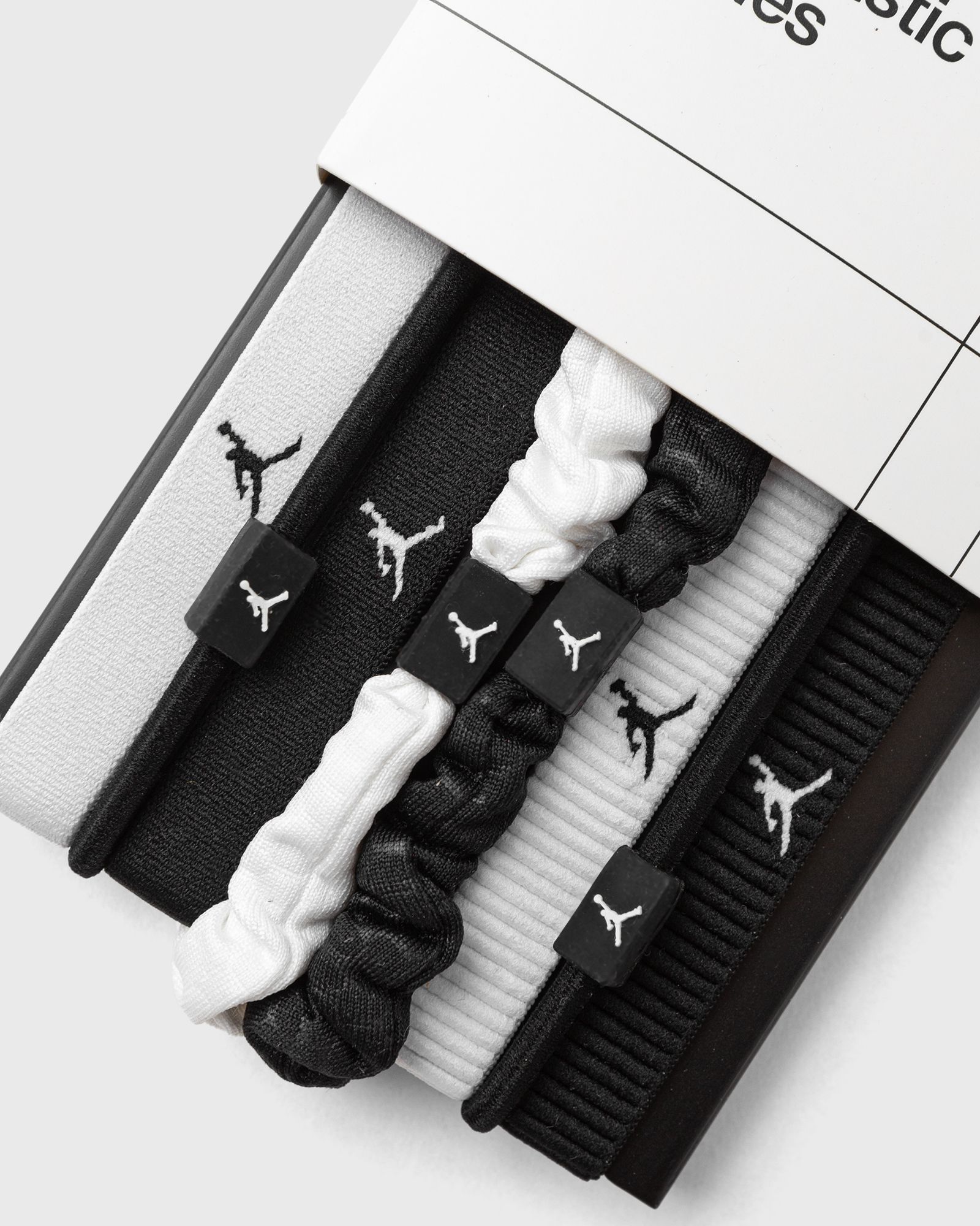 ELASTIC SPORT MIXED WIDTH HAIR TIES 8 PK