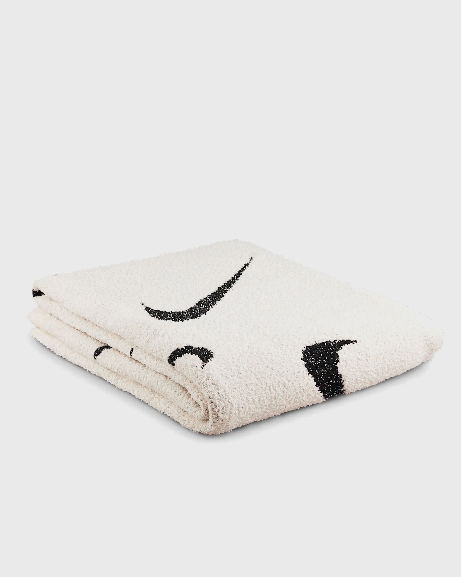 OFFLINE OVERSIZE BOUCLE KNIT BLANKET