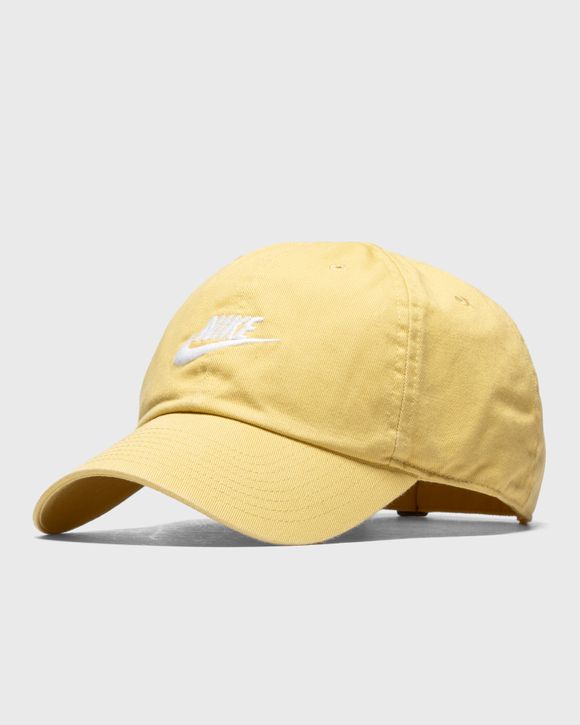 Nike Heritage86 Futura Washed Hat Yellow | BSTN Store