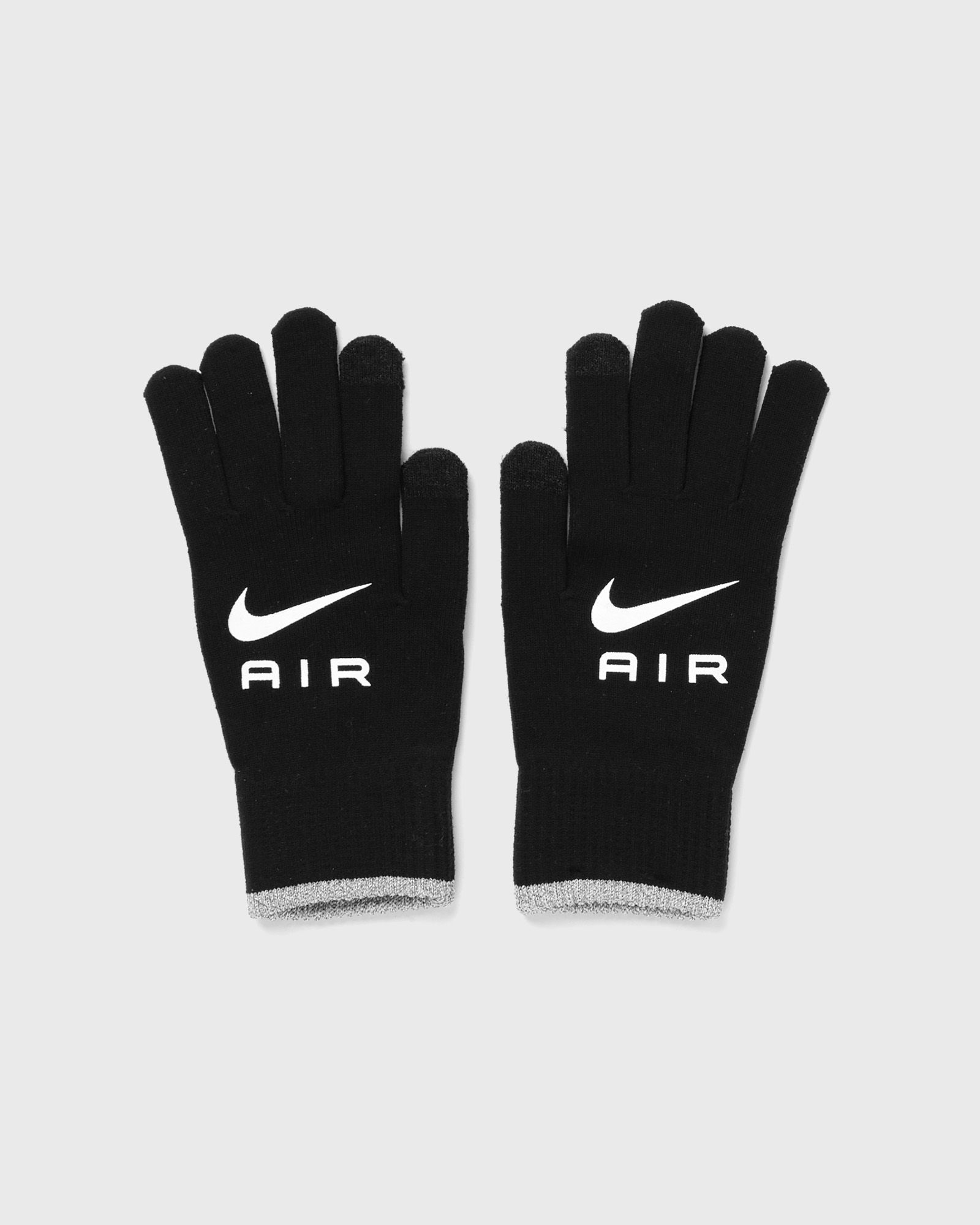 Nike - gloves knit  air men gloves black in größe:l/xl