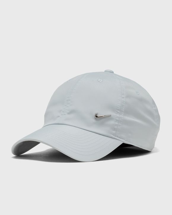 Nike SPORTSWEAR HERITAGE 86 CAP Blue - PURE PLATINUM/METALLIC SILVER