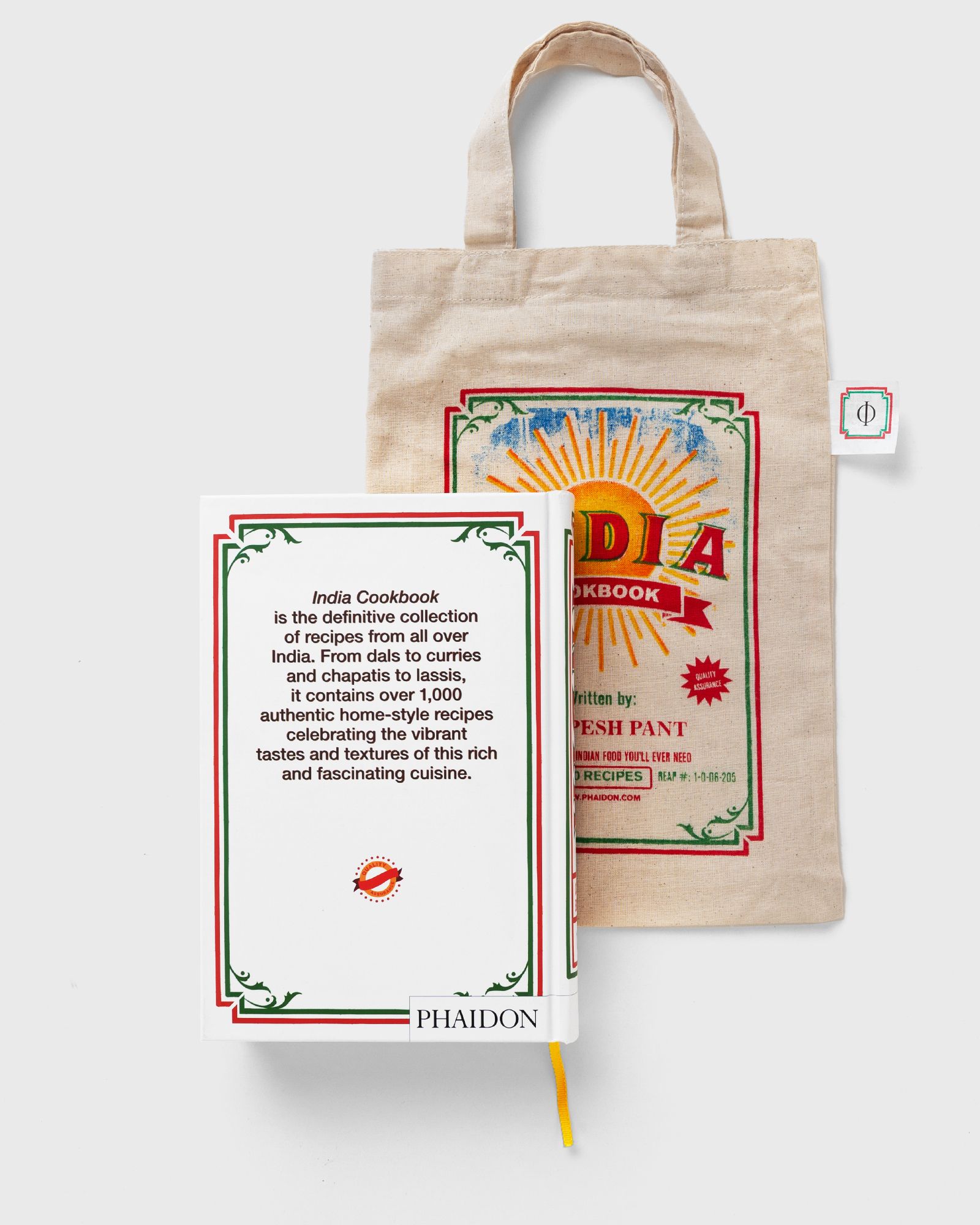 "India: The Cookbook" by Pushpesh Pant