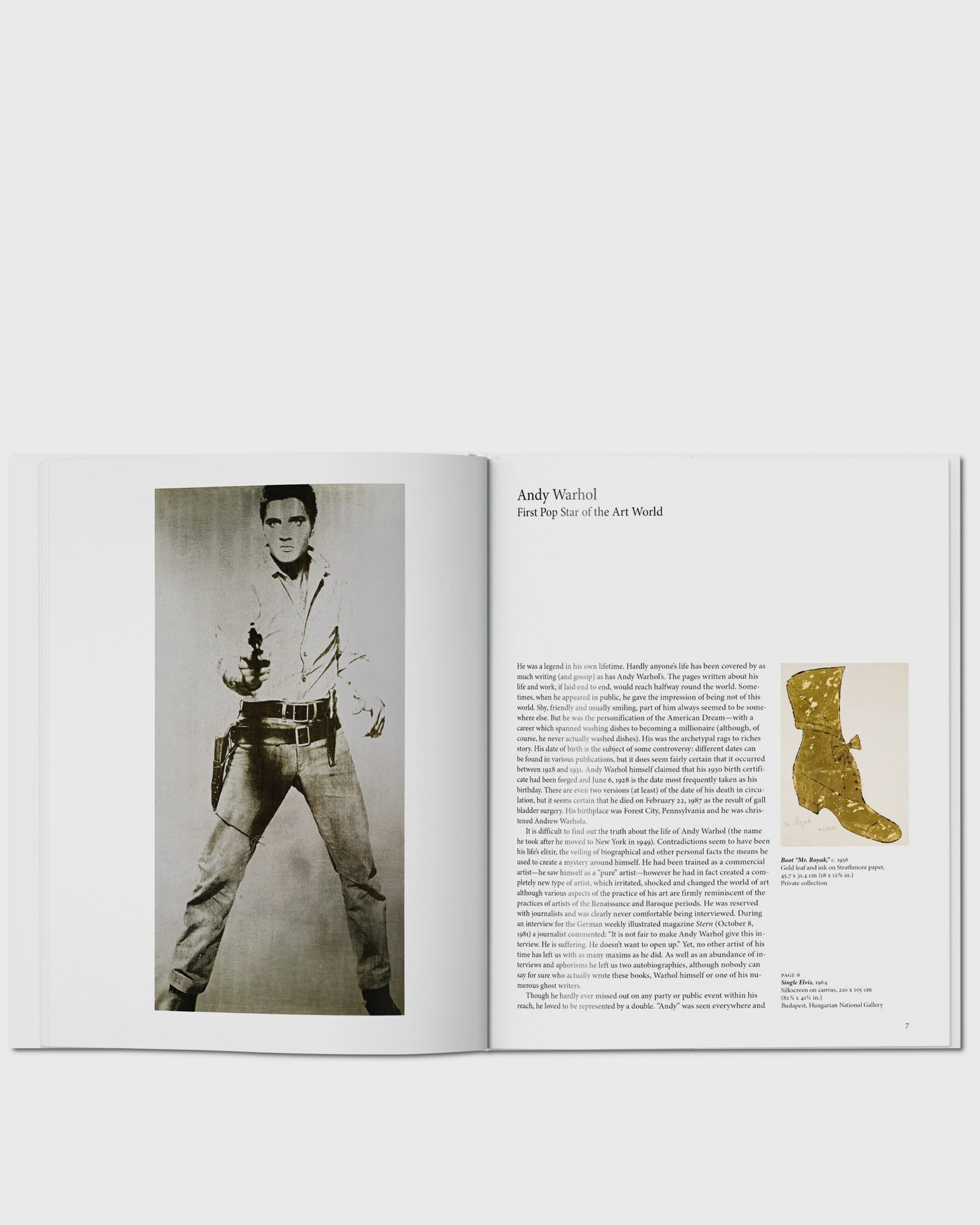 "Warhol" by Klaus Honnef