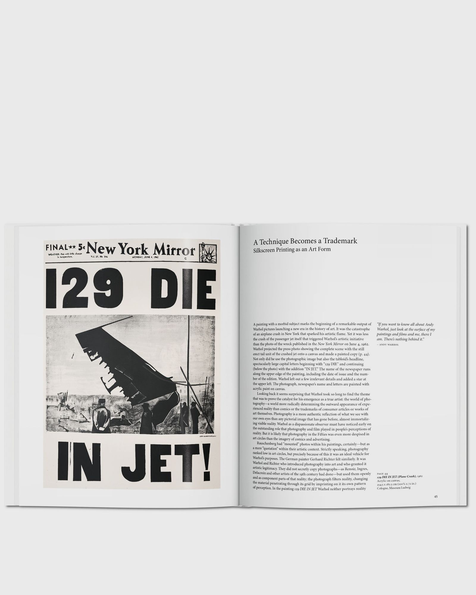 "Warhol" by Klaus Honnef