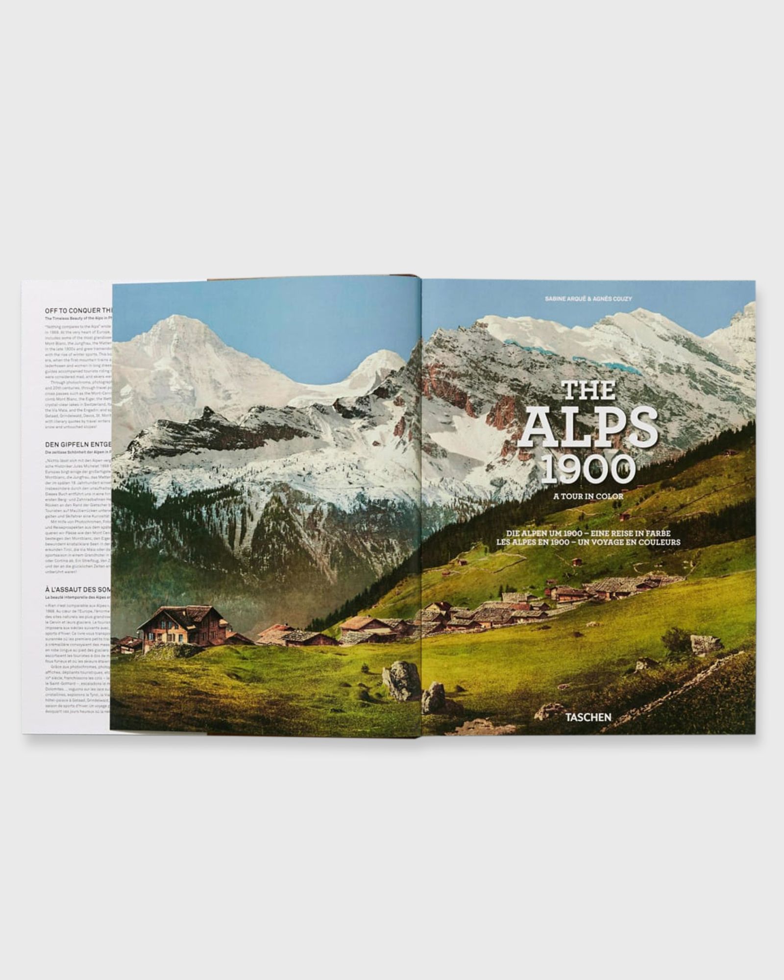 "The Alps 1900. A Portrait in Color” by Agnès Couzy