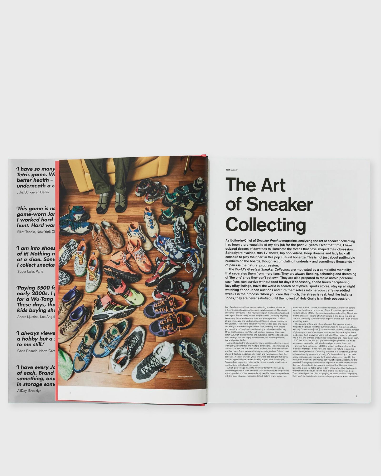 “World's Greatest Sneaker Collectors” by Simon Wood