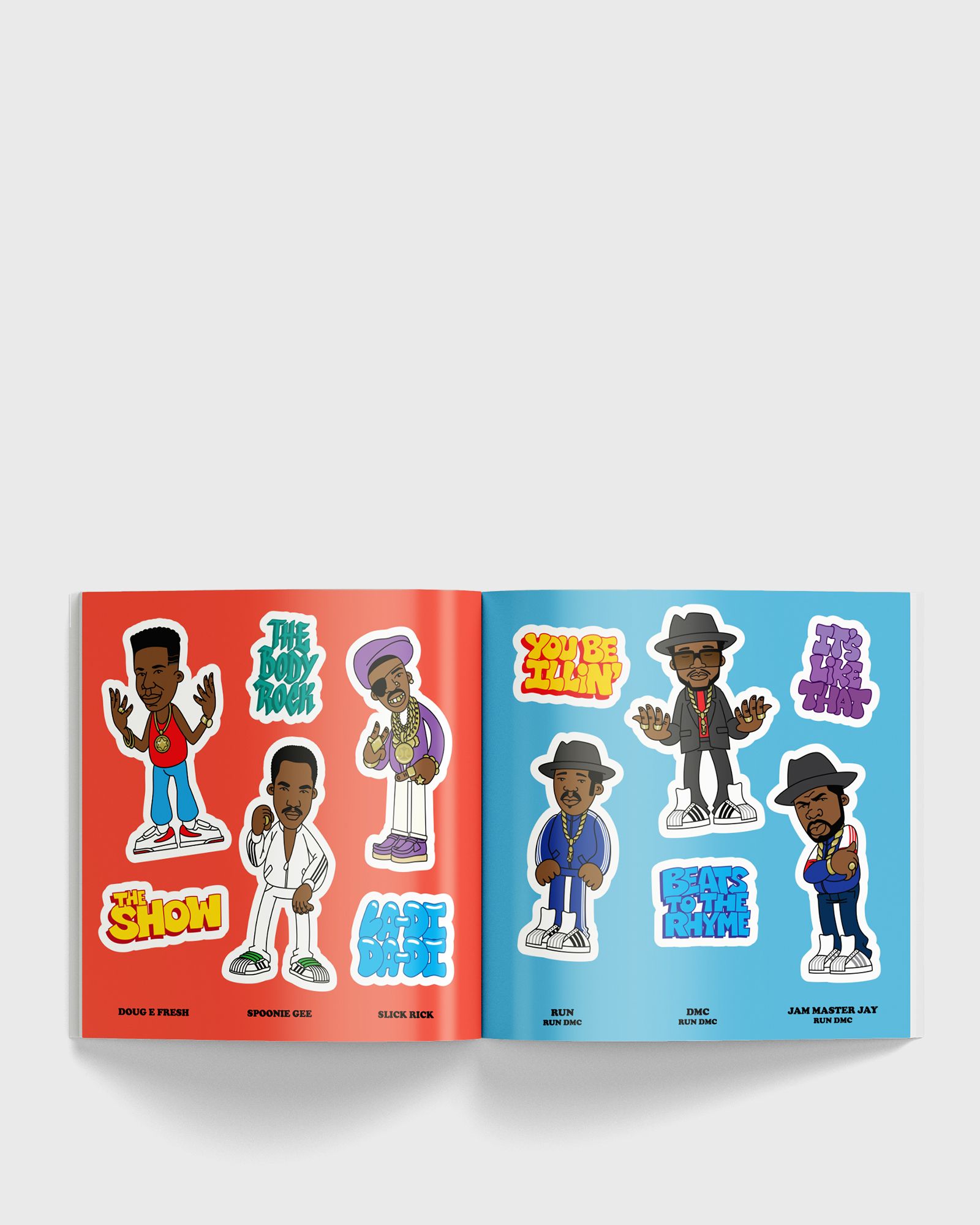 The Hip Hop Sticker Book - By Mark 563