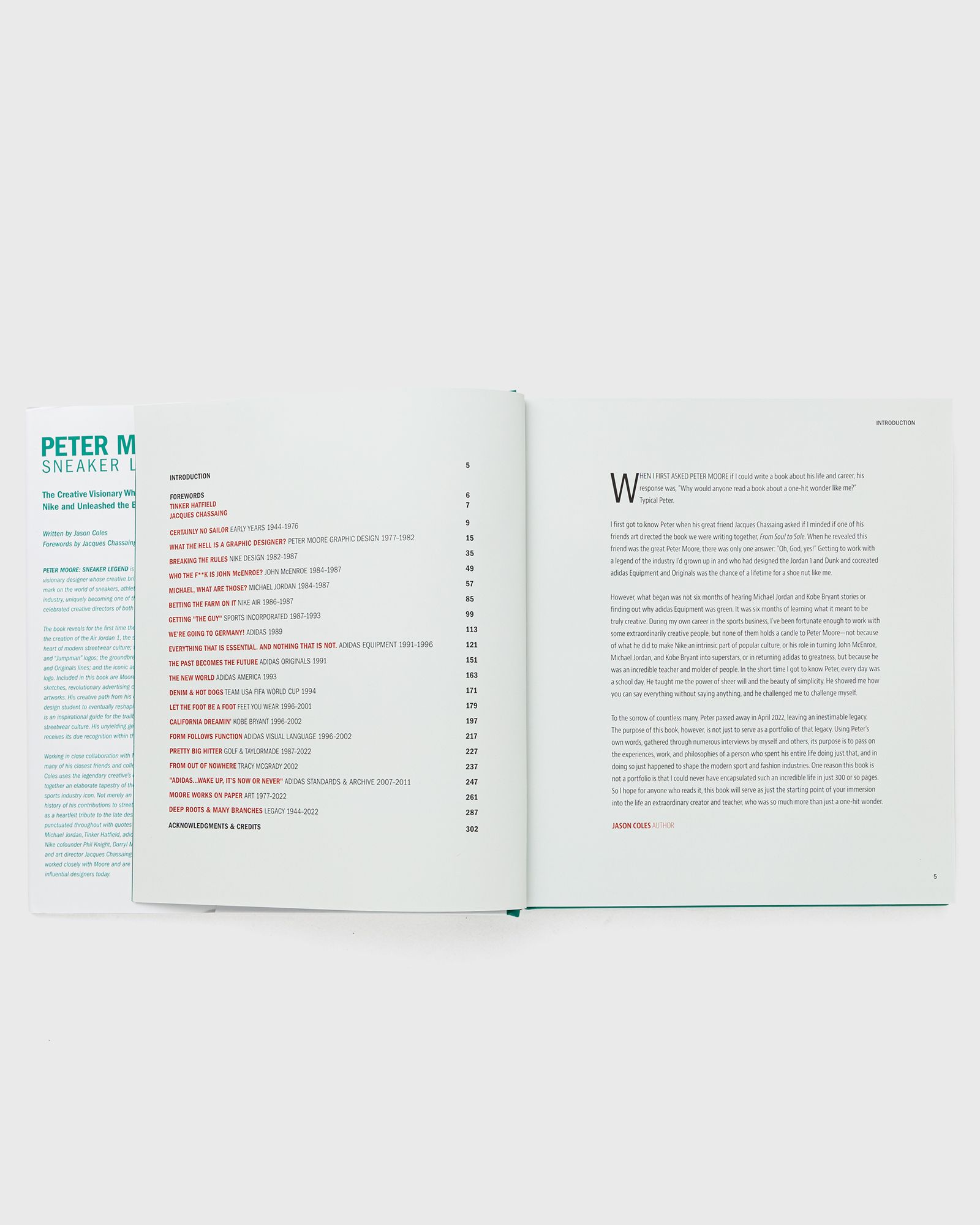 Peter Moore: Sneaker Legend: The Designer Who Revolutionized Nike and Adidas by Jason Coles