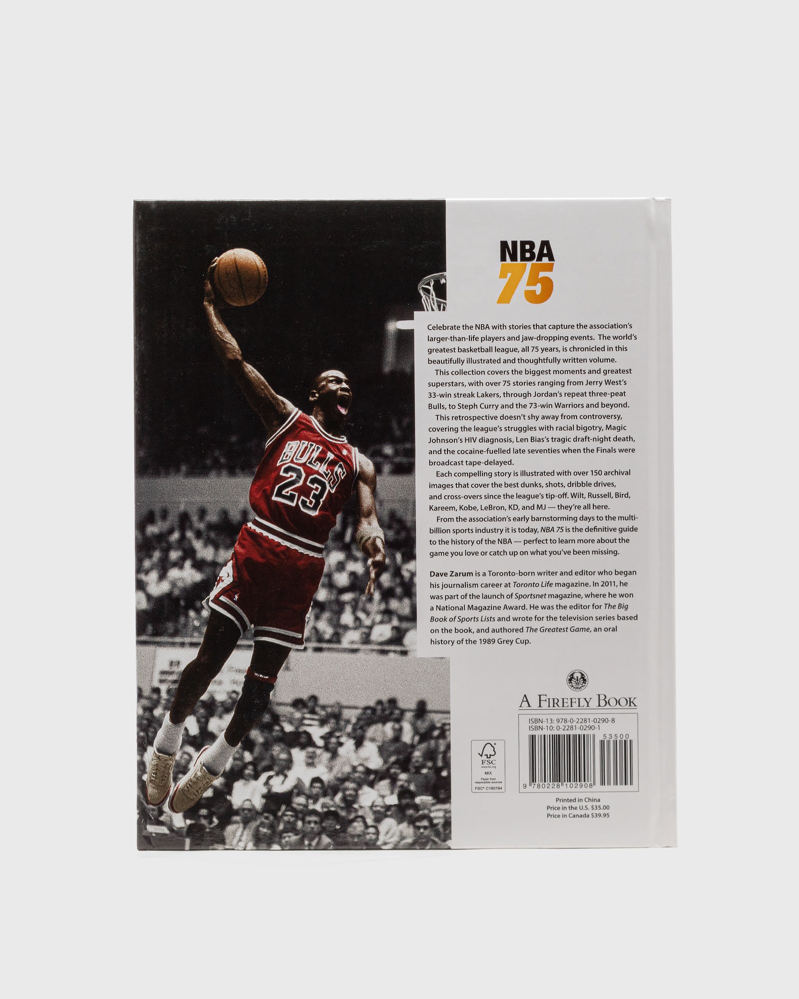 “NBA 75: The Definitive History” by Dave Zarum
