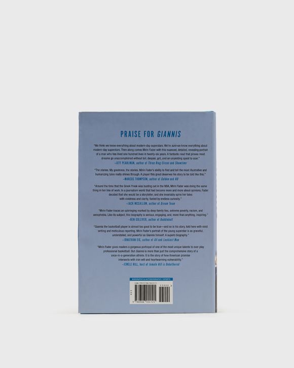 Thumbnail - "Giannis: The Improbable Rise of an NBA Champion" by Mirin Fader