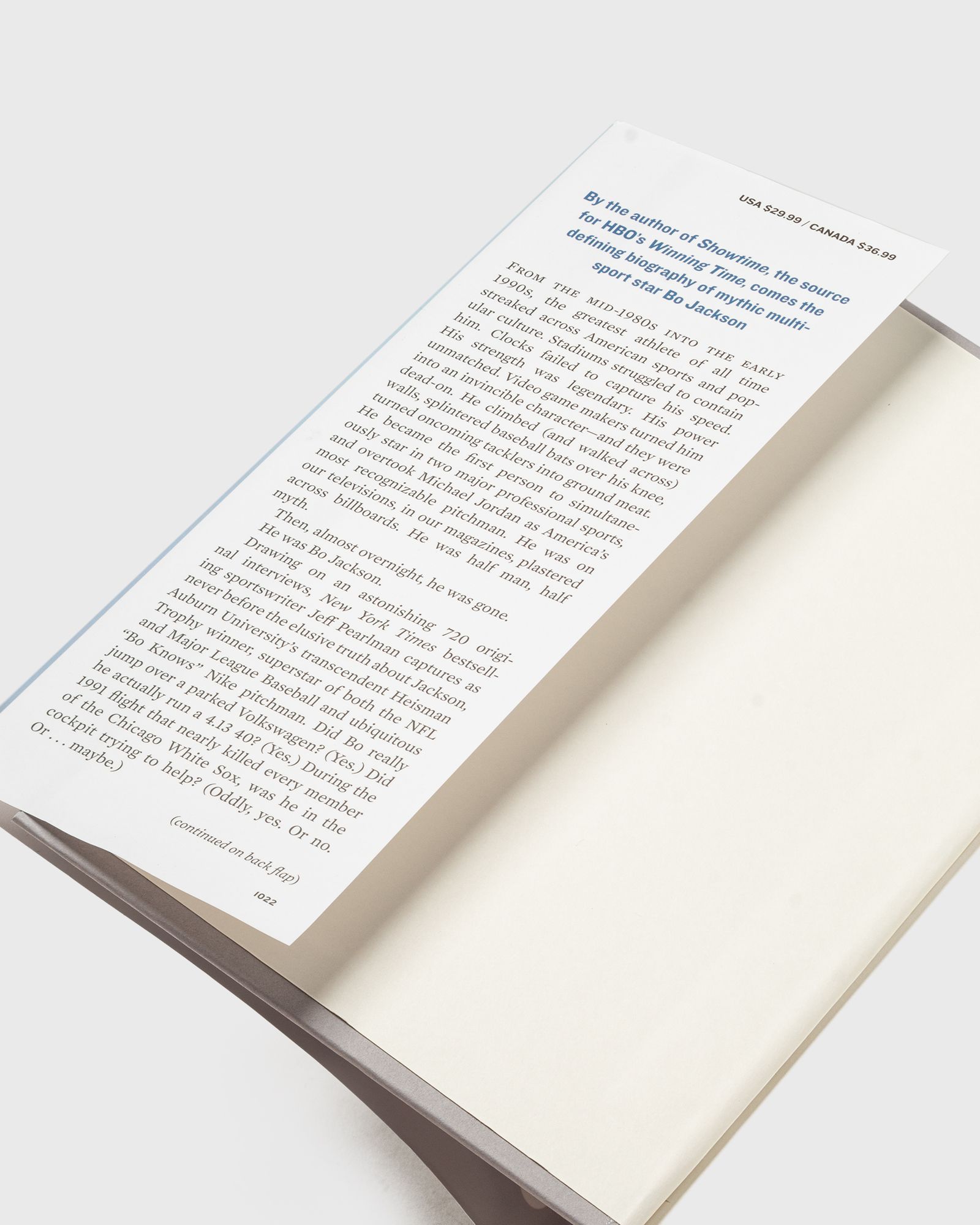 "The Last Folk Hero: The Life and Myth of Bo Jackson" by Jeff Pearlman