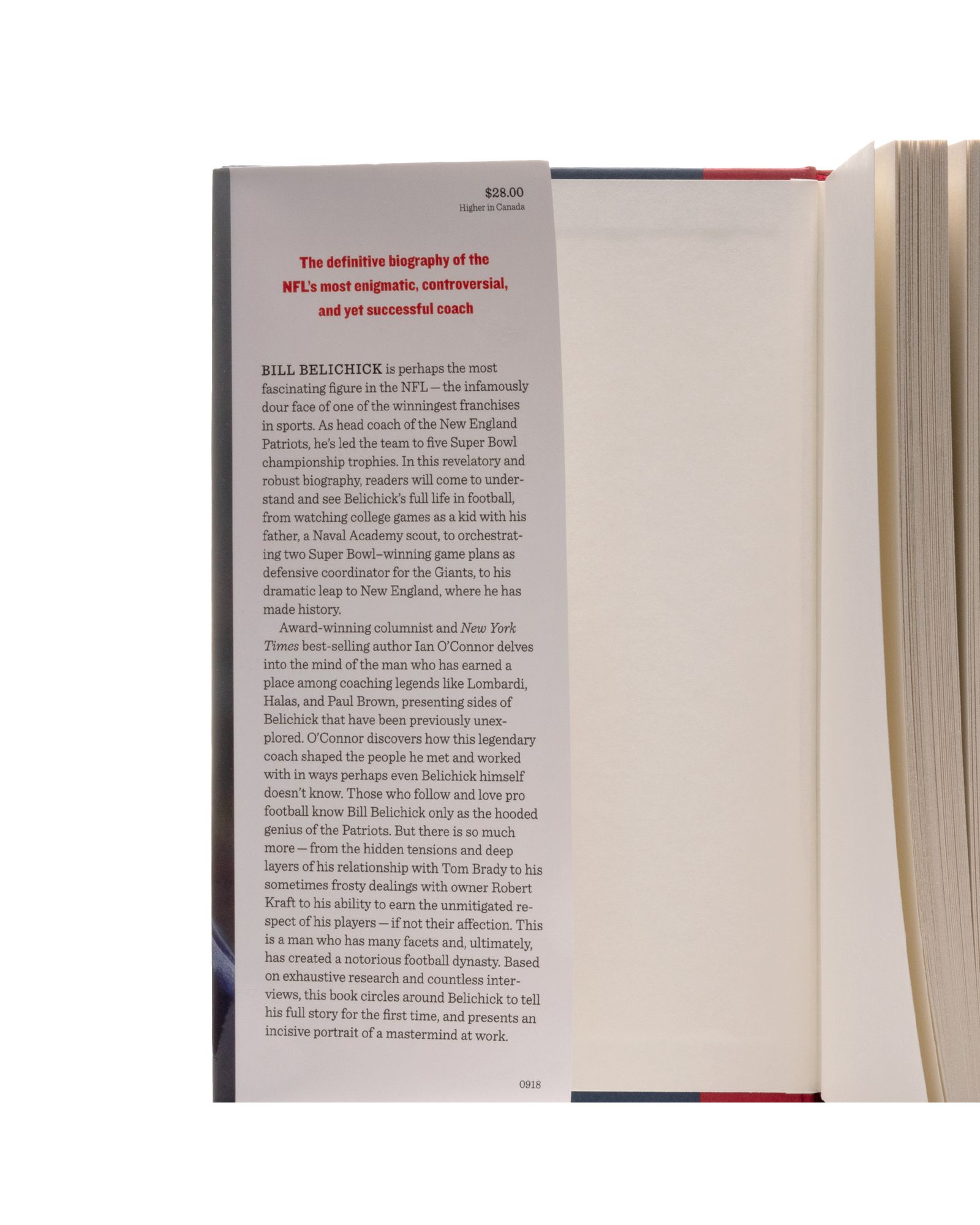 "Belichick" by Ian O'Connor