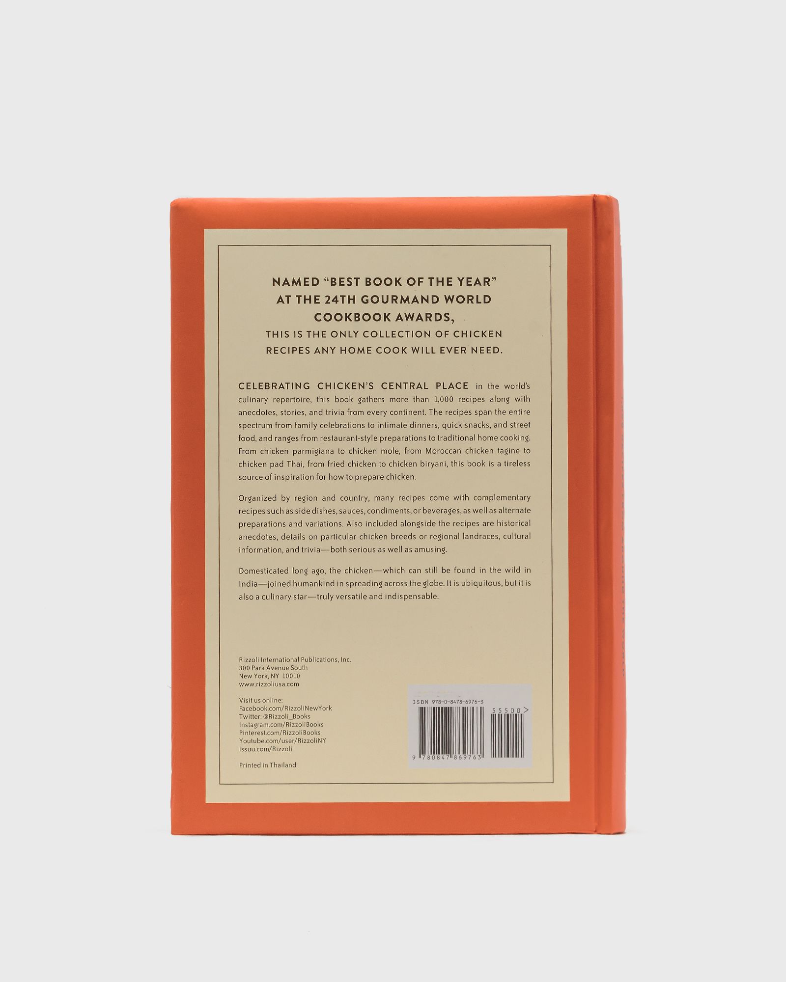 "Chicken A to Z - 1000 RECIPES FROM AROUND THE WORLD" by Mireille Sanchez