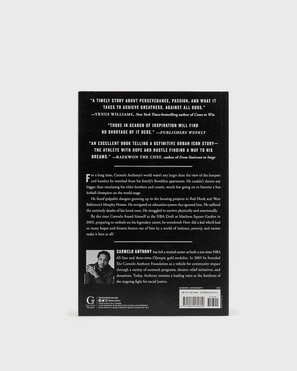 Thumbnail - "Where Tomorrows Aren't Promised: A Memoir of Survival and Hope" by Carmelo Anthony